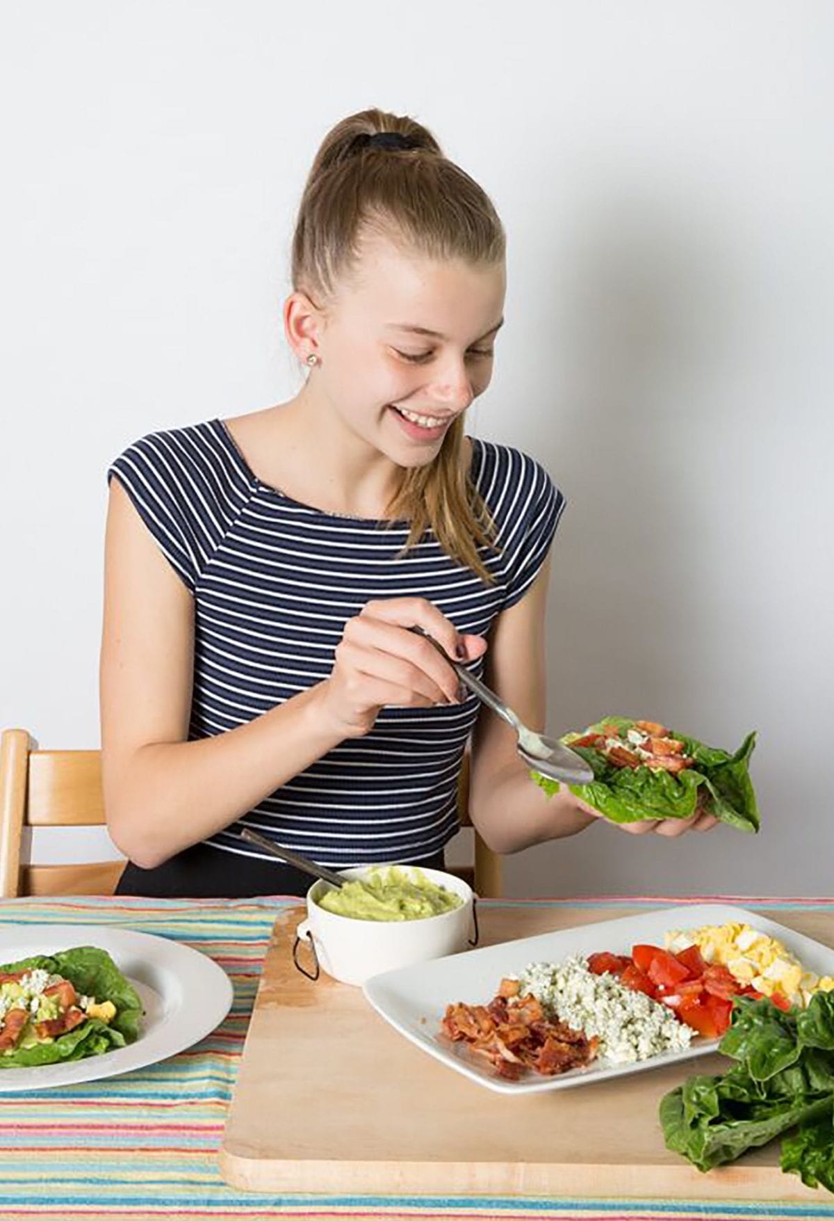 cobb salad wraps